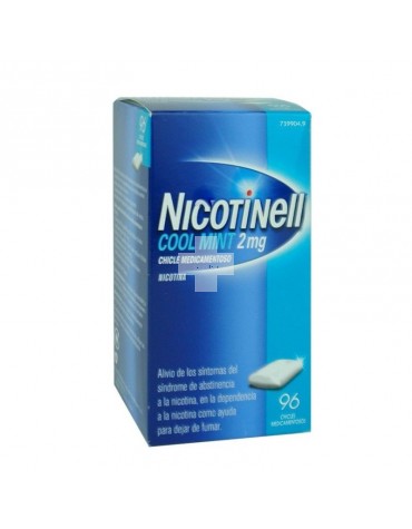 Nicotinell Cool Mint 2 mg Chicle Medicamentoso - 96 Chicles
