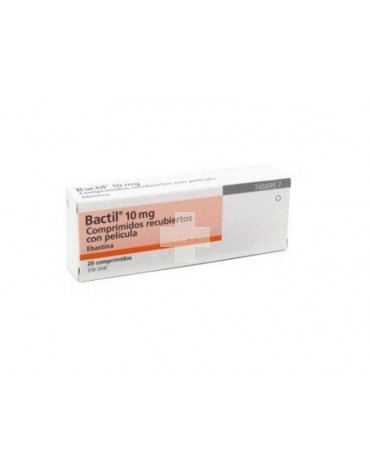 BACTIL 10 mg COMPRIMIDOS RECUBIERTOS CON PELICULA , 20 comprimidos
