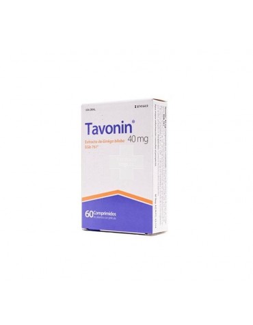 TAVONIN 40 MG COMPRIMIDOS RECUBIERTOS CON PELICULA , 60 comprimidos