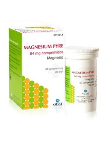 Magnesium Pyre 64 mg comprimidos