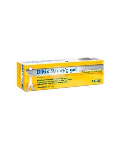 DILTIX 50 mg/g GEL, 1 tubo de 60 g