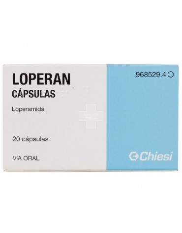 Loperan 2 mg Capsulas Duras - 20 Cápsulas