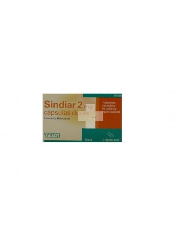 SINDIAR 2 mg 10 CAPSULAS DURAS