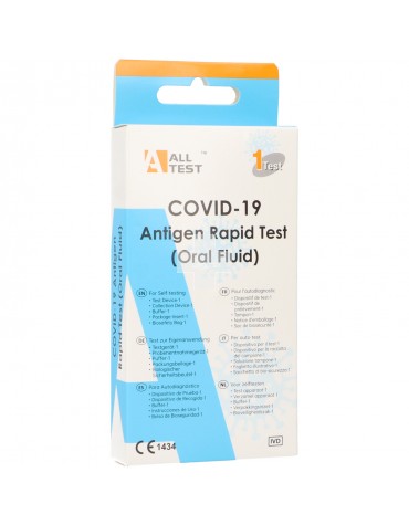 All Rest Test Antígenos Rápido Covid 19 por Fluido Oral (Saliva)