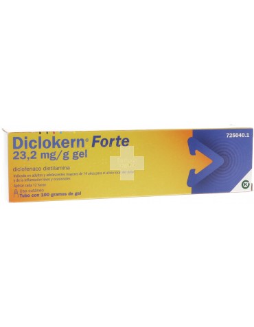 Diclokern Forte 23,2 mg Gel 100 Gramos