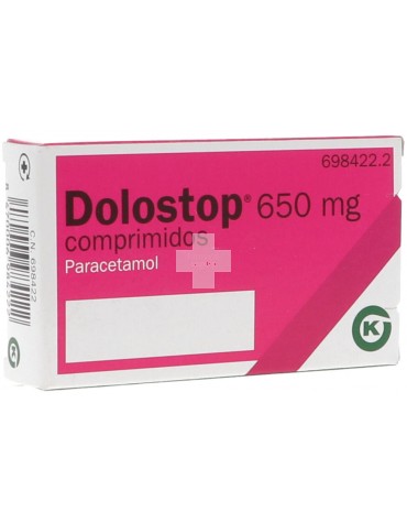 Dolostop 650 mg 20 Comprimidos