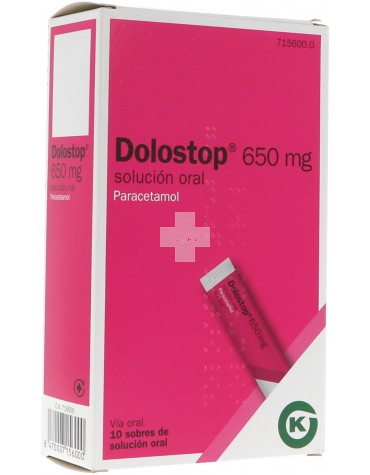 Dolostop 650 mg 10 Sobres