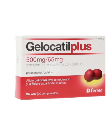 Gelocatil Plus 500 mg/65 mg