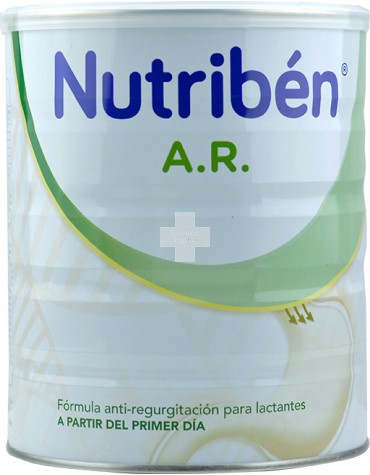 Nutribén AR 800 g leche reduce los síntomas de la regurgitación del bebé