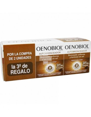Oenobiol Autobronceador 30 + 30 + 30 cápsulas Triplo