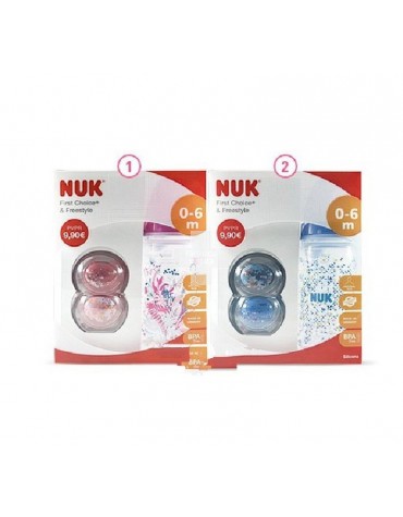 PACK NUK SILICON FREESTYLE