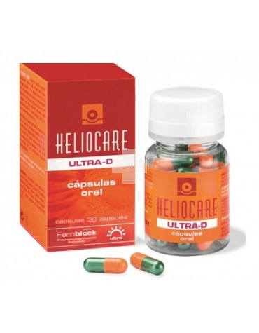 Heliocare Ultra D 30 Cápsulas, antioxidantes y fotoprotectoras