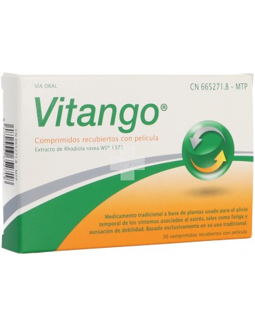 Vitango Comprimidos Recubiertos Con Pelicula - 30 Comprimidos