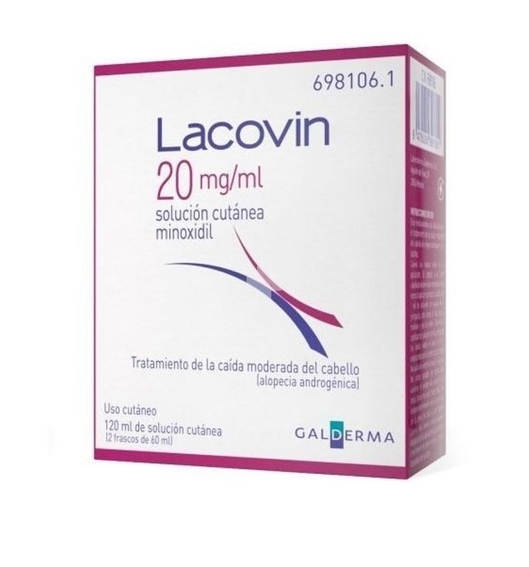 Lacovin 20 mg /ml Solución Cutánea - 2 X 60 ml 