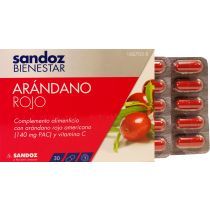 Sandoz Arándano Rojo