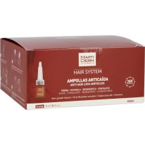 Martiderm Hair System 14 Ampollas Anticaída