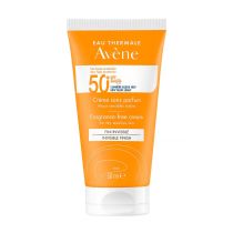 Avène Crema SPF50+ Sin Perfume 50 ml para pieles sensibles