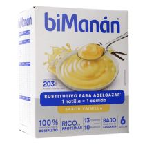 biManán Sustitutive Natillas de Vainilla