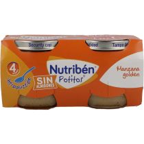 Nutribén Potito Manzana Golden 2 Envases