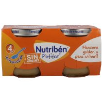 Nutribén Potito Manzana Golden y Pera Williams