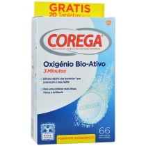 Corega 66 Tabletas Limpiadoras