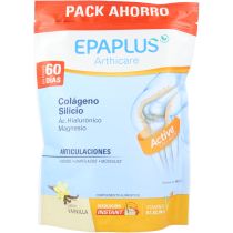Epaplus Arthicare Pack Ahorro Colágeno , Silicio, Ác. Hialurónico Sabor Vainilla