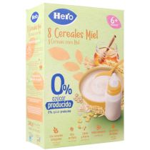Hero Baby Pedialac 8 Cereales con Miel 340g