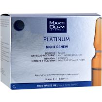Martiderm Platinum Night Renew 30 Ampollas