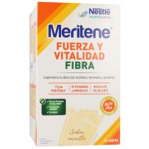 Meritene Fuerza y Vitalidad Fibra Sabor Vainilla 14 Sobres
