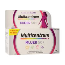 Multicentrum Mujer 50+ 90 Comprimidos