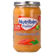 Nutribén Potito de Verduritas con Pollo 235 gr