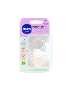 Mam Chupetes Perfect Start Silicona 0-2 meses