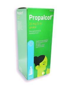 Propalcof 15 mg/5 ml jarabe  1 frasco de 200 ml