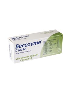 Becozyme c forte comprimidos recubiertos   30 comprimidos