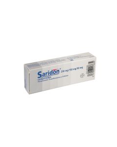 Saridon 250 mg/150 mg/50 mg comprimidos  20 comprimidos