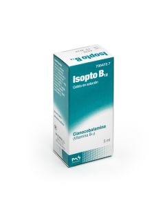 Isopto b12 0 5 mg/ml colirio en solucion  1 frasco de 5 ml