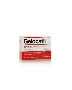 Gelocatil 650 mg comprimidos  20 comprimidos