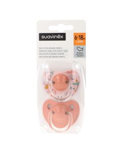 Suavinex Chupetes Anatómicos Látex 6-18 meses