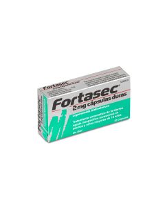 Fortasec 2 mg capsulas duras  12 cápsulas