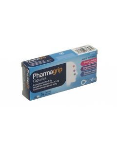 Pharmagrip congestion y secrecion nasal capsulas  14 cápsulas