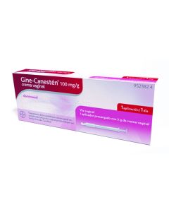 Gine-canesten 100 mg/g crema vaginal  1 tubo de 5 g