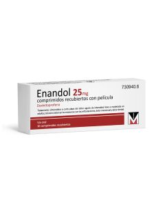 Enandol 25 mg comprimidos recubiertos con pelicula  16 comprimidos