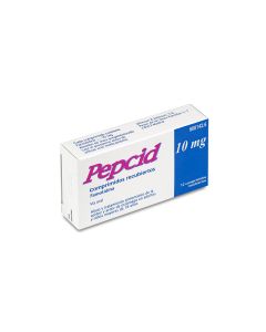 Pepcid 10 mg comprimidos recubiertos  12 comprimidos