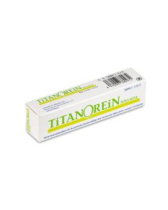 Titanorein lidocaina crema rectal  1 tubo de 20 g