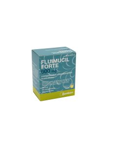 Fluimucil forte 600 mg comprimidos efervescentes  20 comprimidos