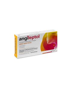 Angileptol comprimidos para chupar sabor miel-limón  30 comprimidos