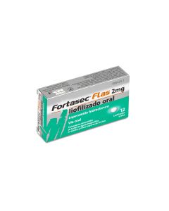 Fortasec flas 2 mg liofilizado oral  12 liofilizados