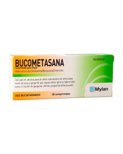 BUCOMETASANA COMPRIMIDOS PARA CHUPAR, 30 comprimidos