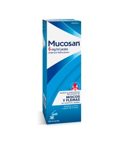 MUCOSAN 6 MG/ML JARABE, 1 frasco de 250 ml