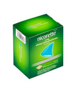 Nicorette 2 mg chicles medicamentosos  30 chicles